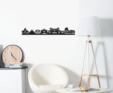 Rome Skyline - Rome Gift - Skyline Art