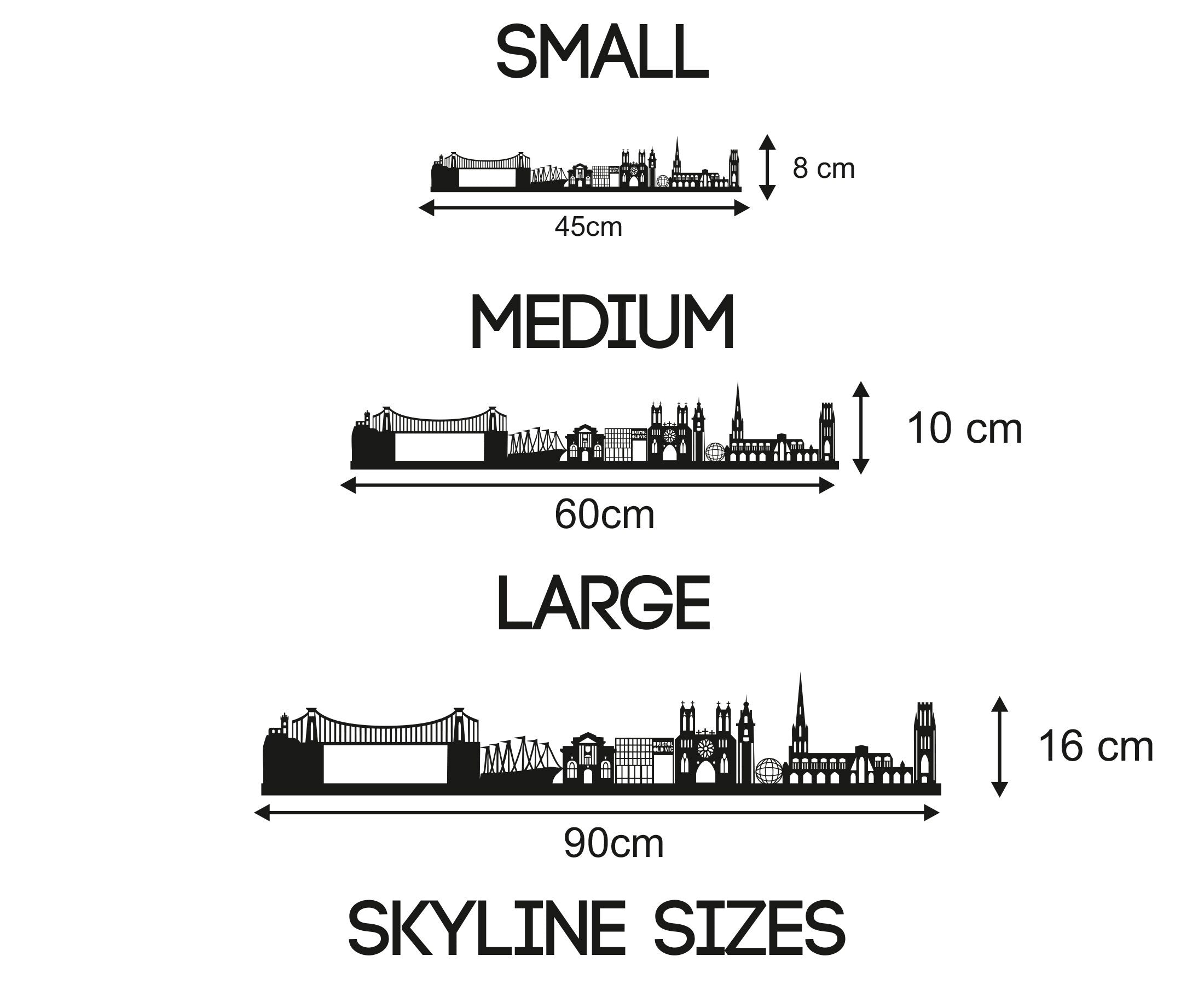 Bristol Skyline - Bristol Gift - Skyline Art