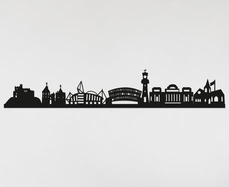 Cardiff Skyline - Cardiff Gift - Skyline Art