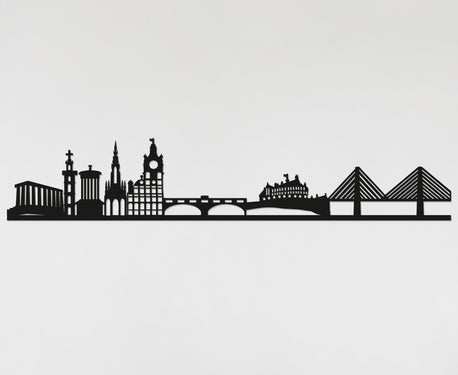 Edinburgh Skyline - Edinburgh Gift - Skyline Art