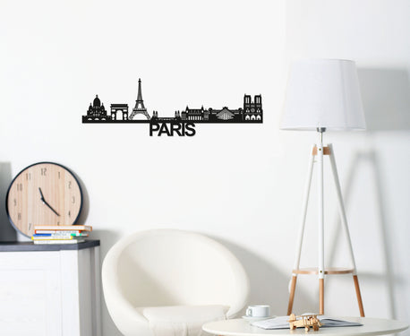 Paris Skyline - Paris Gift - Skyline Art