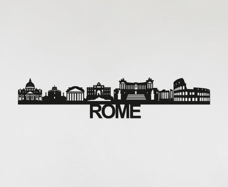 Rome Skyline - Rome Gift - Skyline Art