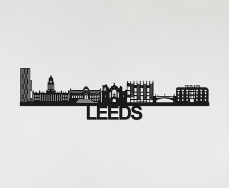 Leeds Skyline - Leeds Gift - Skyline Art - City Name