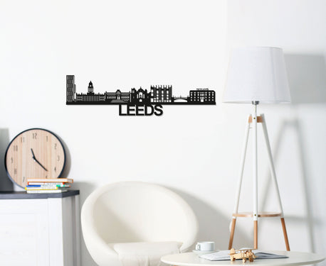 Leeds Skyline - Leeds Gift - Skyline Art - City Name