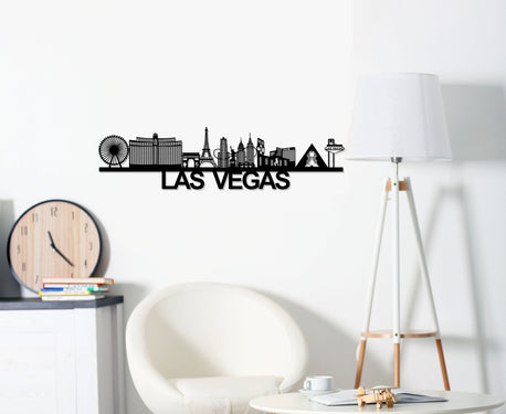 Las Vegas Skyline - Las Vegas Gift - Skyline Art