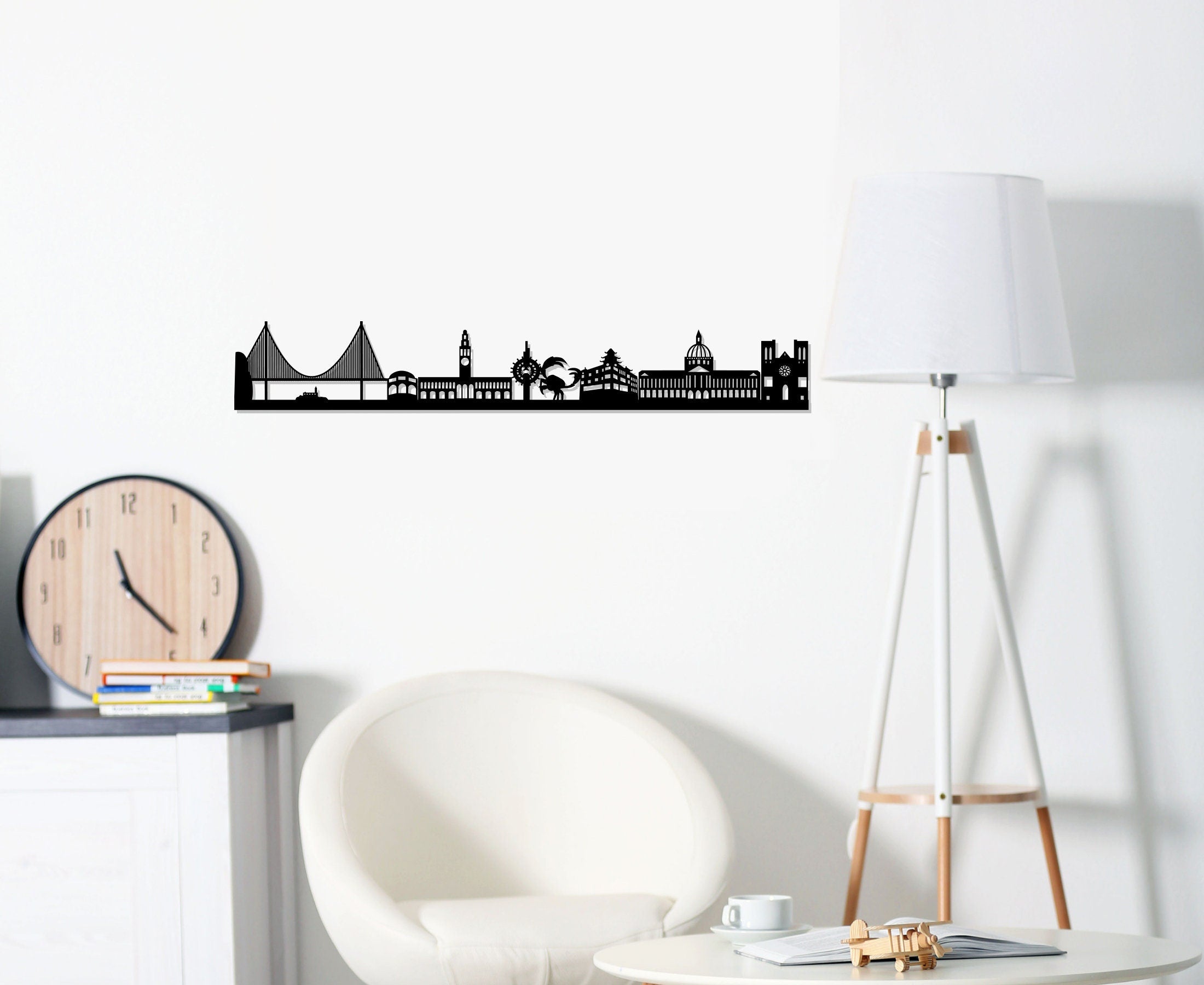 San Francisco Skyline - San Francisco Gift - Skyline Art - City Name