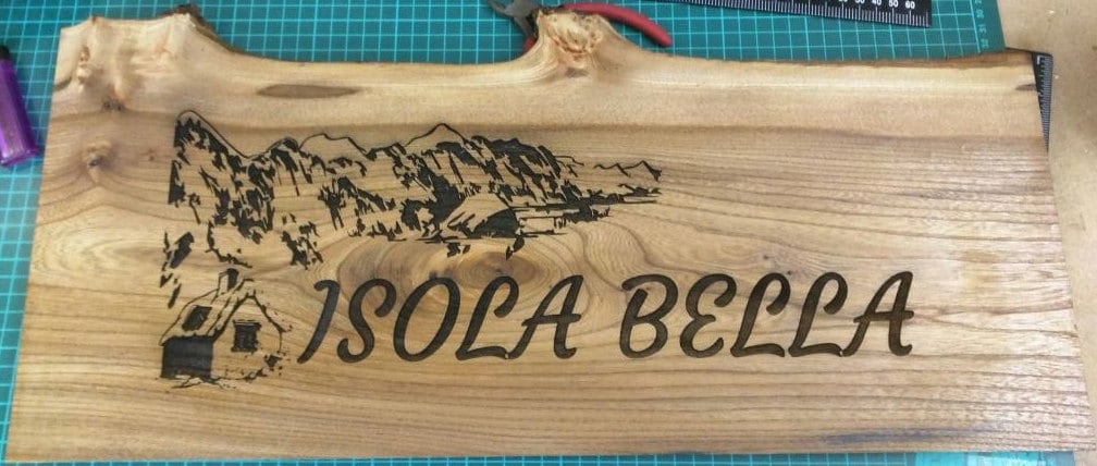 Engraved Wooden House Name or Number Sign, Engraved Wooden Stable Plaque. Personalized Wood Sign, Custom Sign. Any Text