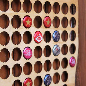 Pint Glass Beer Cap Map Bottle Cap Map Collection Gift Art