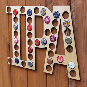IPA Letters Bottle Beer Cap Collection Bottle Cap Gift Art