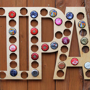 IPA Letters Bottle Beer Cap Collection Bottle Cap Gift Art