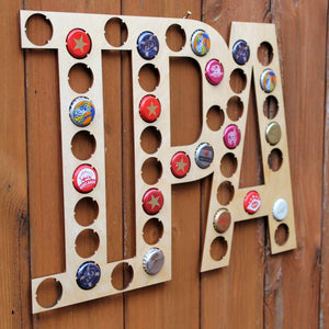 IPA Letters Bottle Beer Cap Collection Bottle Cap Gift Art
