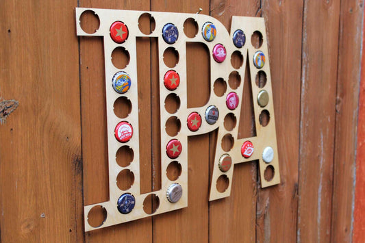 IPA Letters Bottle Beer Cap Collection Bottle Cap Gift Art